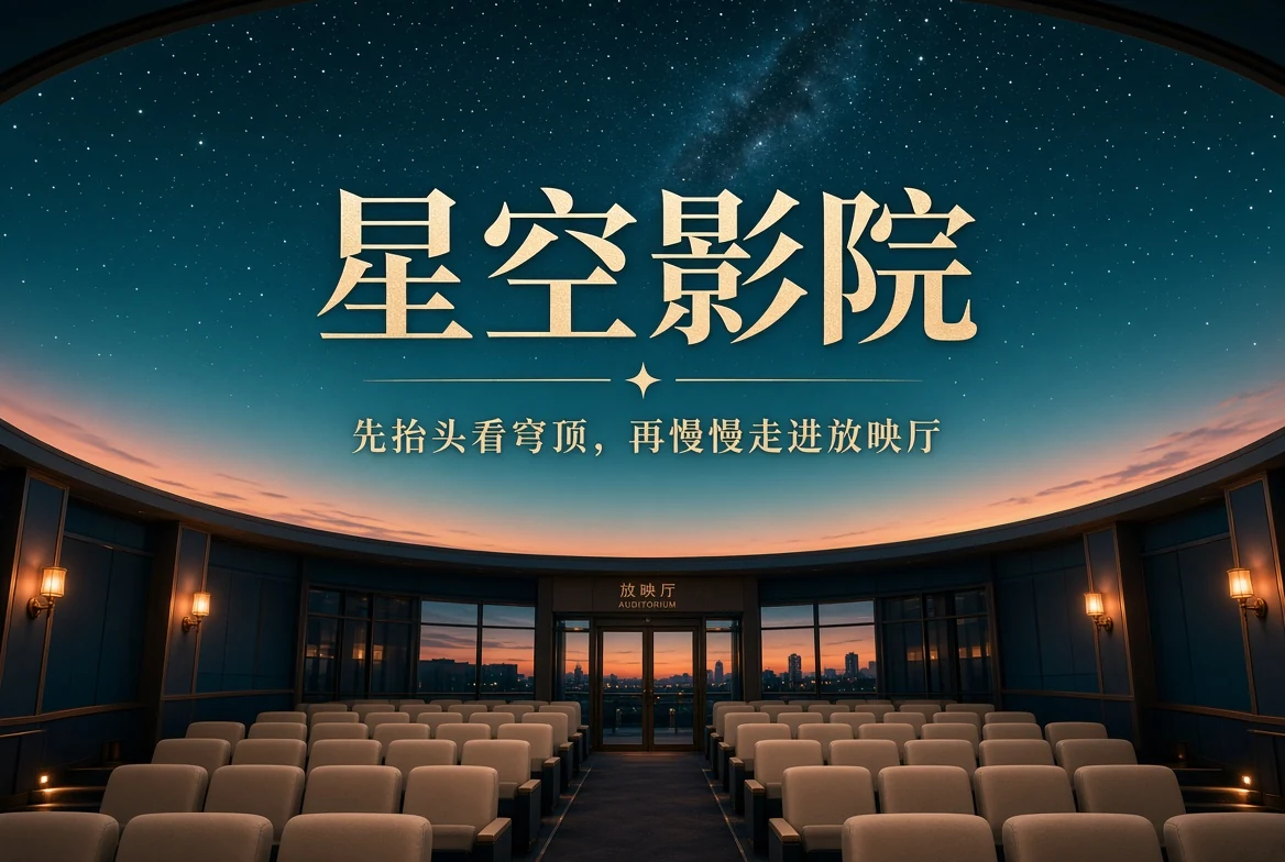 星空影院穹顶主题画面
